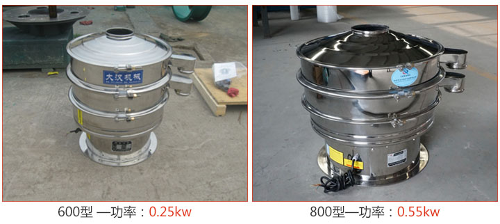 食品振動(dòng)篩同種材質(zhì)有不同大小的型號(hào)，而型號(hào)的不同就會(huì)影響價(jià)格。